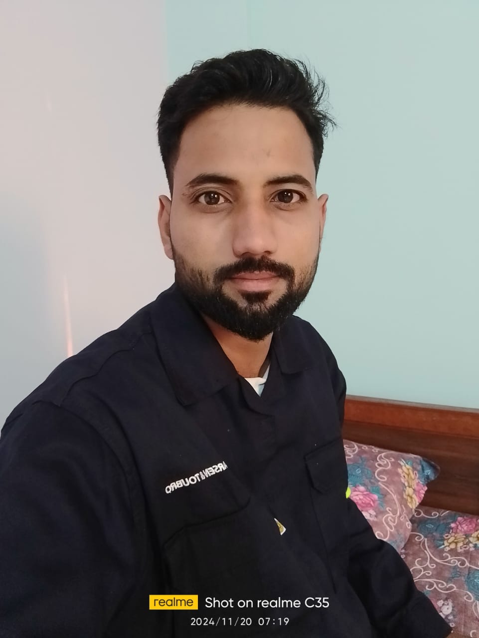 Portrait of satisfied corporate client John Smith